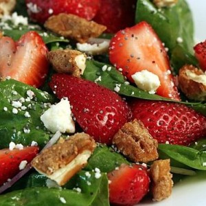 Spinach Strawberry Salad
