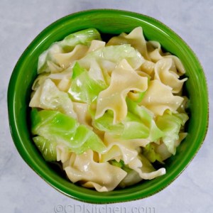 cabbage and noodles