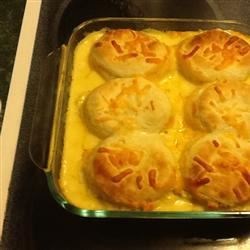 creamed chicken & biscuits